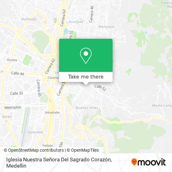 Iglesia Nuestra Señora Del Sagrado Corazón map
