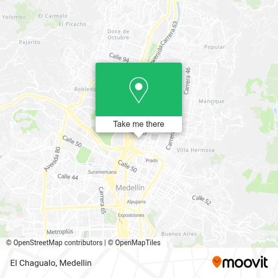 El Chagualo map
