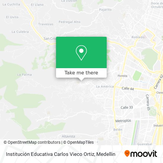 Institución Educativa Carlos Vieco Ortiz map