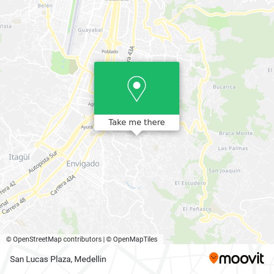 San Lucas Plaza map