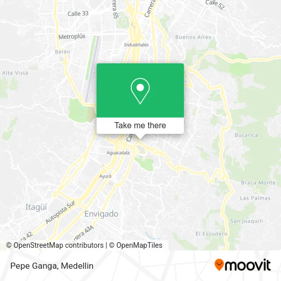 Pepe Ganga map