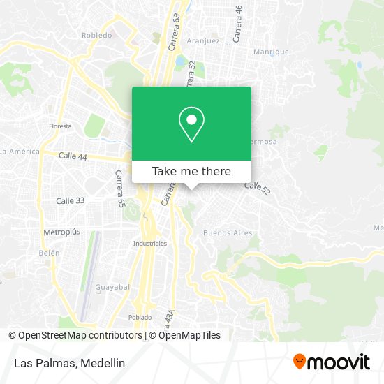 Mapa de Las Palmas