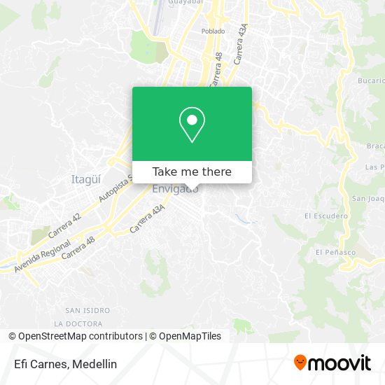 Mapa de Efi Carnes