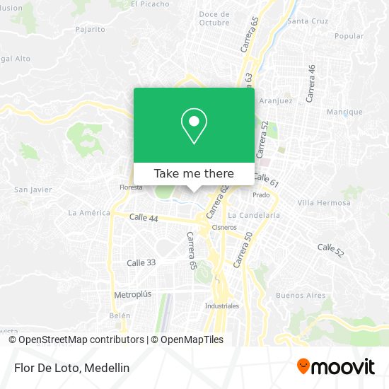 Mapa de Flor De Loto