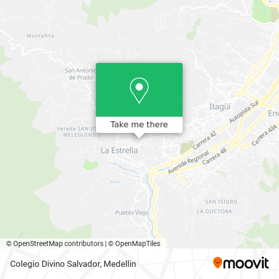 Mapa de Colegio Divino Salvador