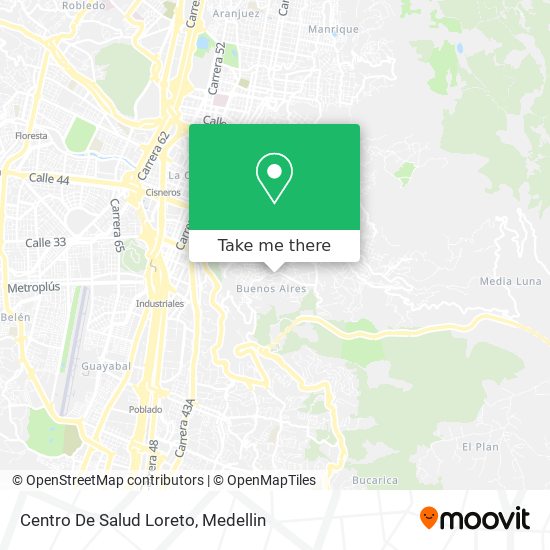 Centro De Salud Loreto map