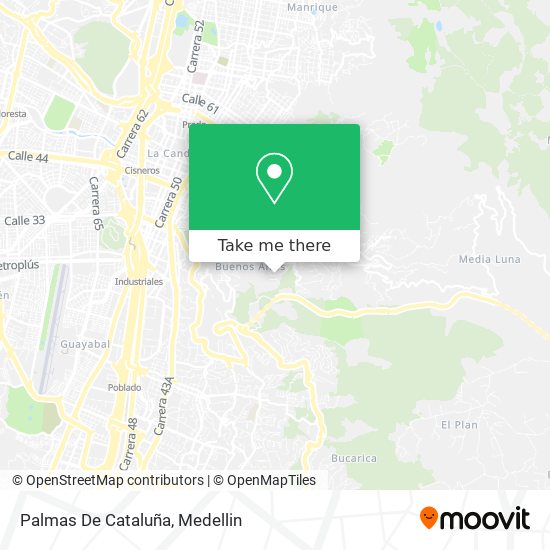 Palmas De Cataluña map