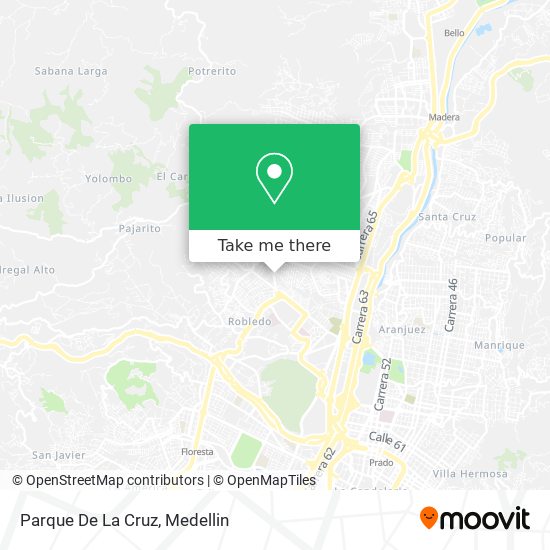 Mapa de Parque De La Cruz