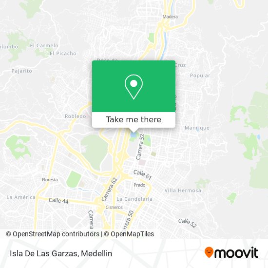 Mapa de Isla De Las Garzas
