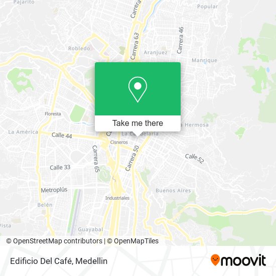 Edificio Del Café map