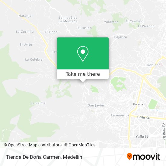 Mapa de Tienda De Doña Carmen