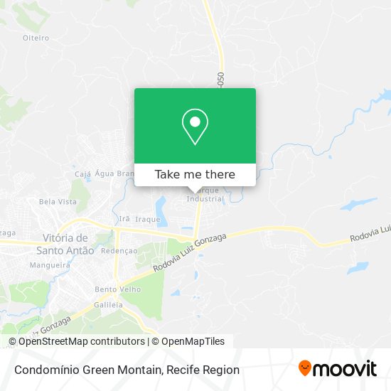 Condomínio Green Montain map