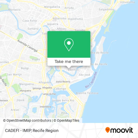 CADEFI - IMIP map