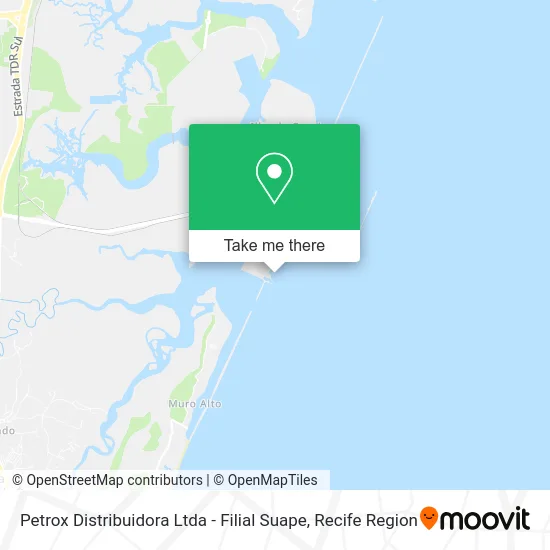 Petrox Distribuidora Ltda - Filial Suape map