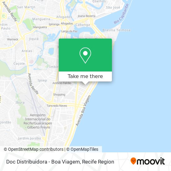 Doc Distribuidora - Boa Viagem map