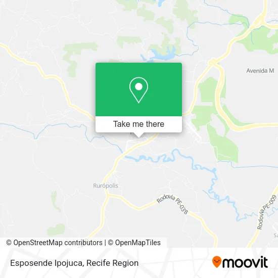 Esposende Ipojuca map