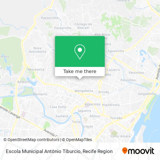 Escola Municipal Antônio Tiburcio map