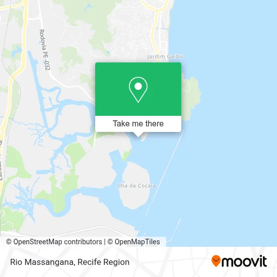 Rio Massangana map
