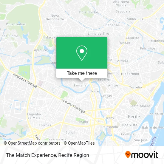 The Match Experience map