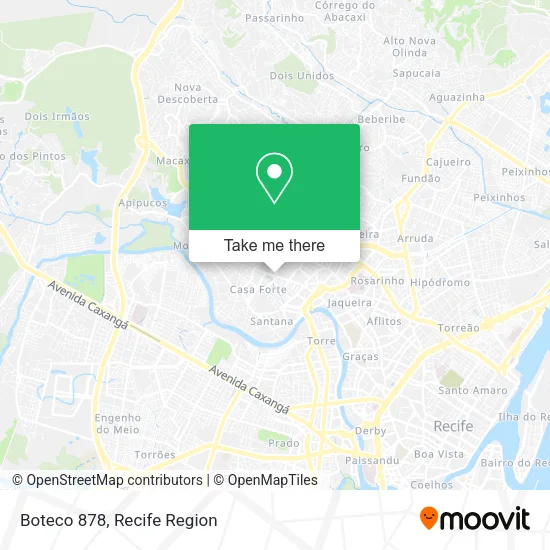 Boteco 878 map