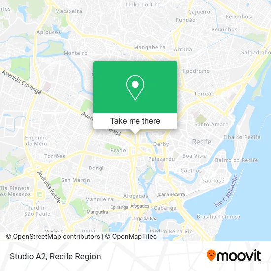 Studio A2 map