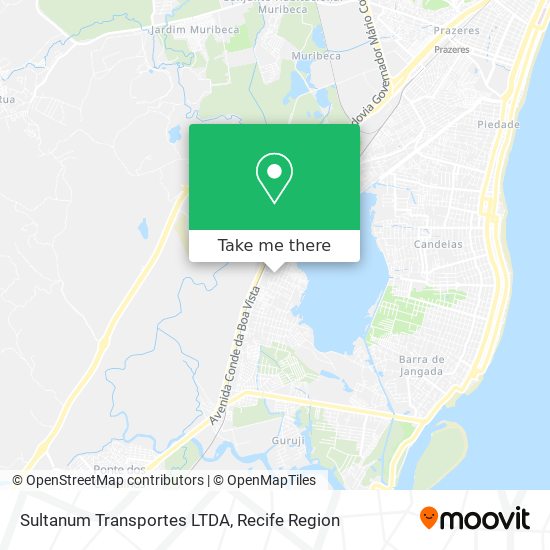 Sultanum Transportes LTDA map