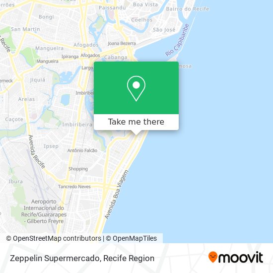 Zeppelin Supermercado map