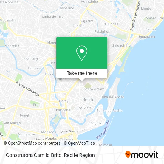 Construtora Camilo Brito map