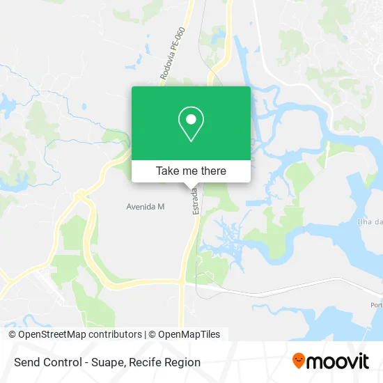 Send Control - Suape map