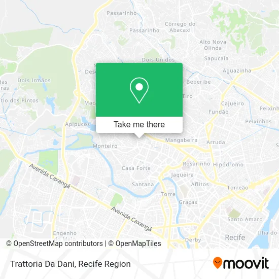 Trattoria Da Dani map