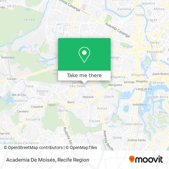 Academia De Moisés map