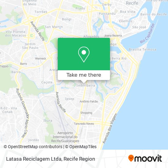 Latasa Reciclagem Ltda map