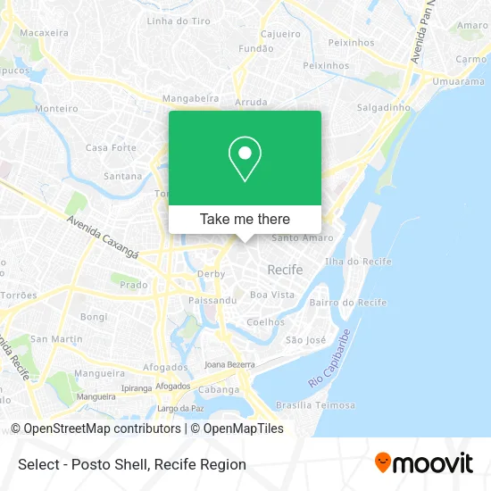 Select - Posto Shell map