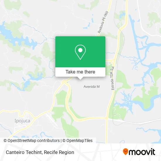 Canteiro Techint map