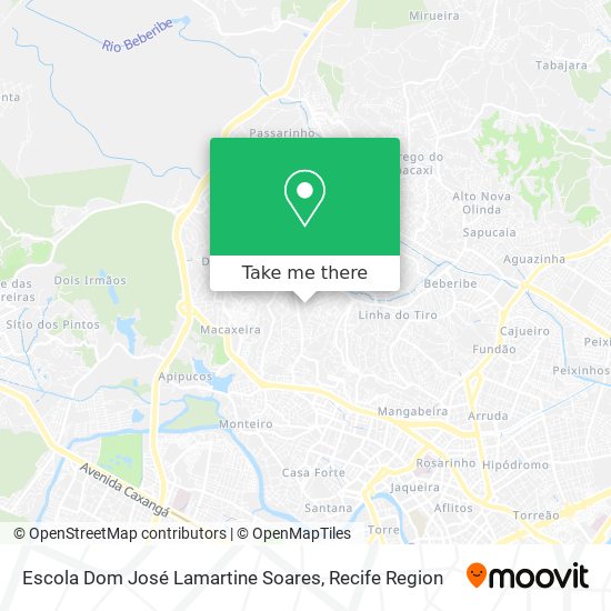 Escola Dom José Lamartine Soares map