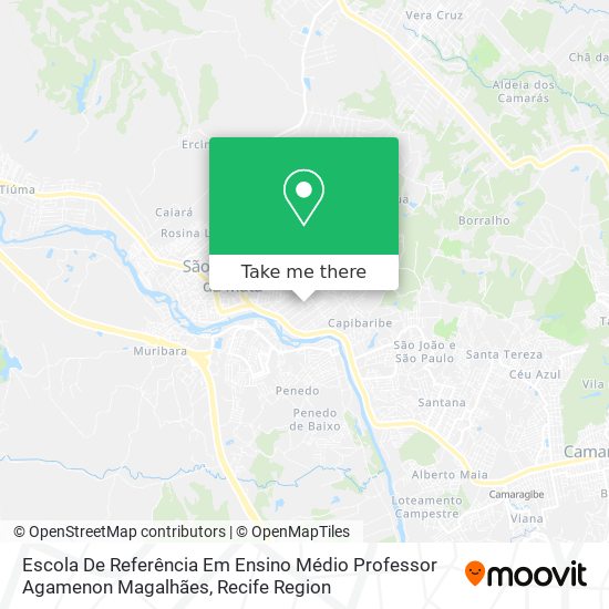 Escola De Referência Em Ensino Médio Professor Agamenon Magalhães map