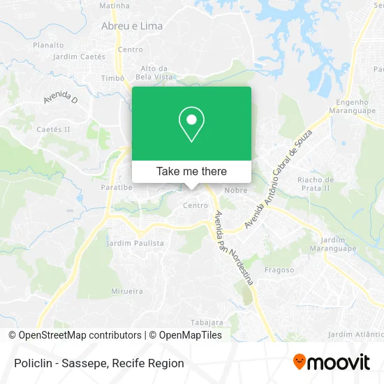 Policlin - Sassepe map