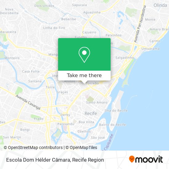 Mapa Escola Dom Hélder Câmara