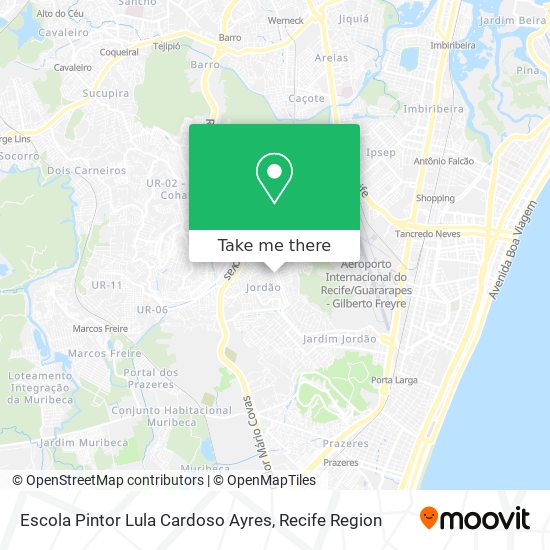 Escola Pintor Lula Cardoso Ayres map