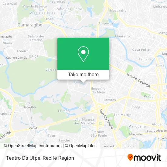 Teatro Da Ufpe map