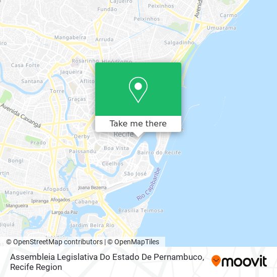 Assembleia Legislativa Do Estado De Pernambuco map