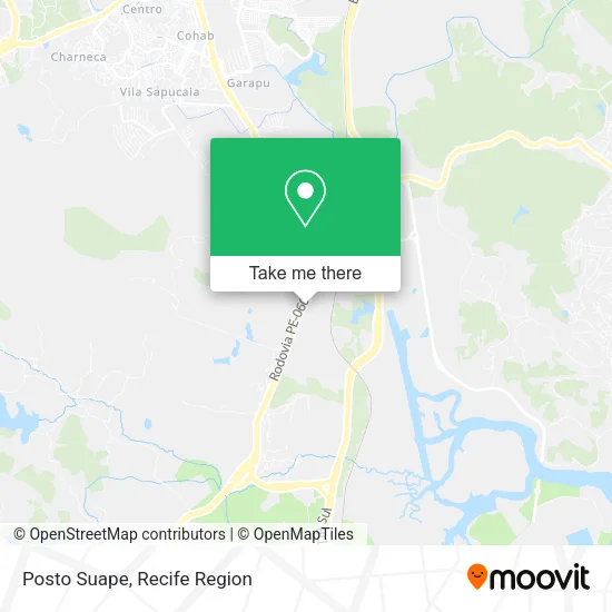 Posto Suape map