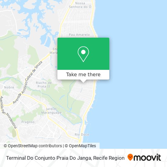 Terminal Do Conjunto Praia Do Janga map