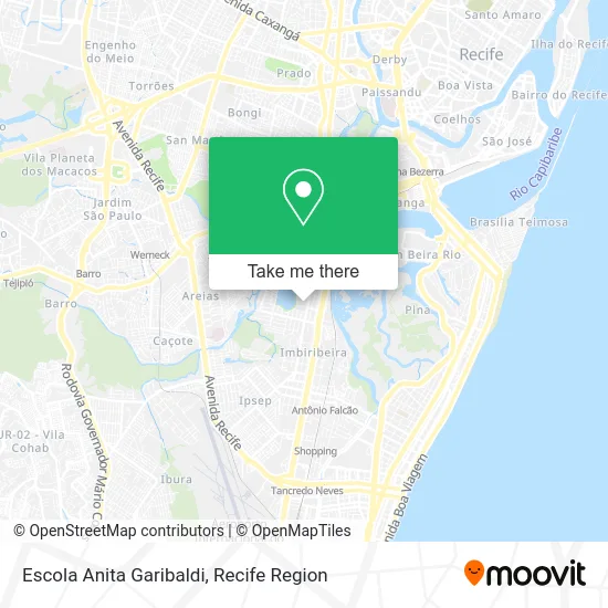 Escola Anita Garibaldi map