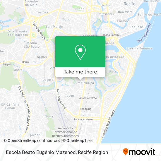 Escola Beato Eugênio Mazenod map