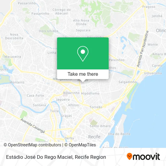 Estádio José Do Rego Maciel map