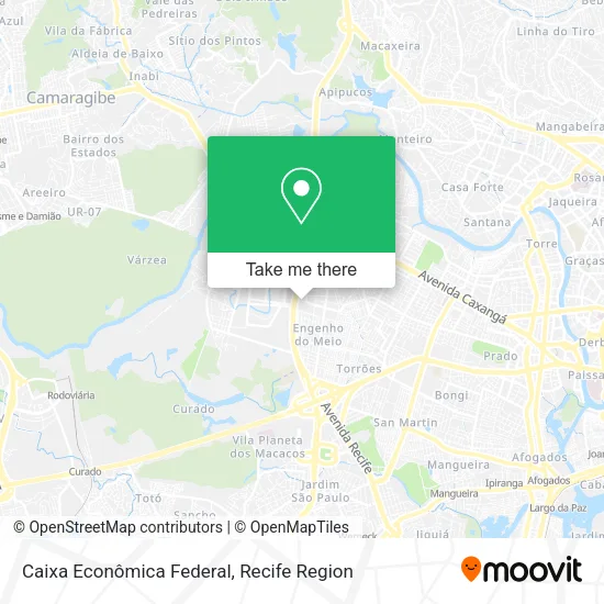 Caixa Econômica Federal map