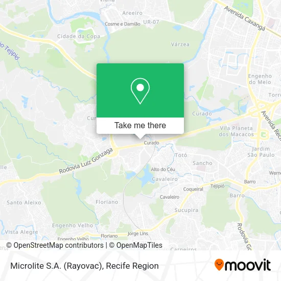 Microlite S.A. (Rayovac) map