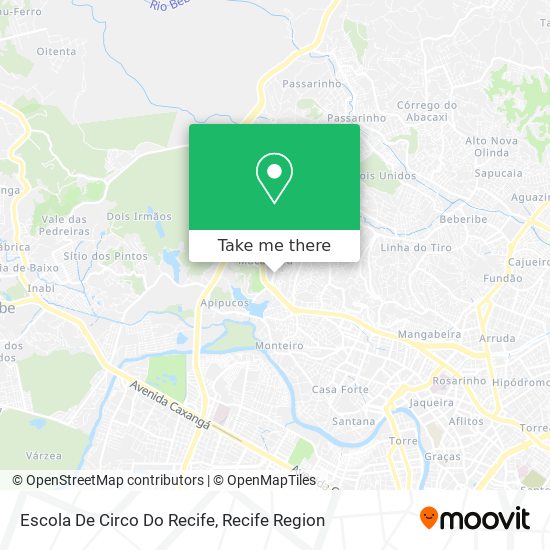 Escola De Circo Do Recife map