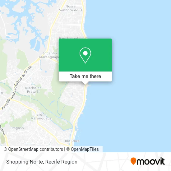 Shopping Norte map